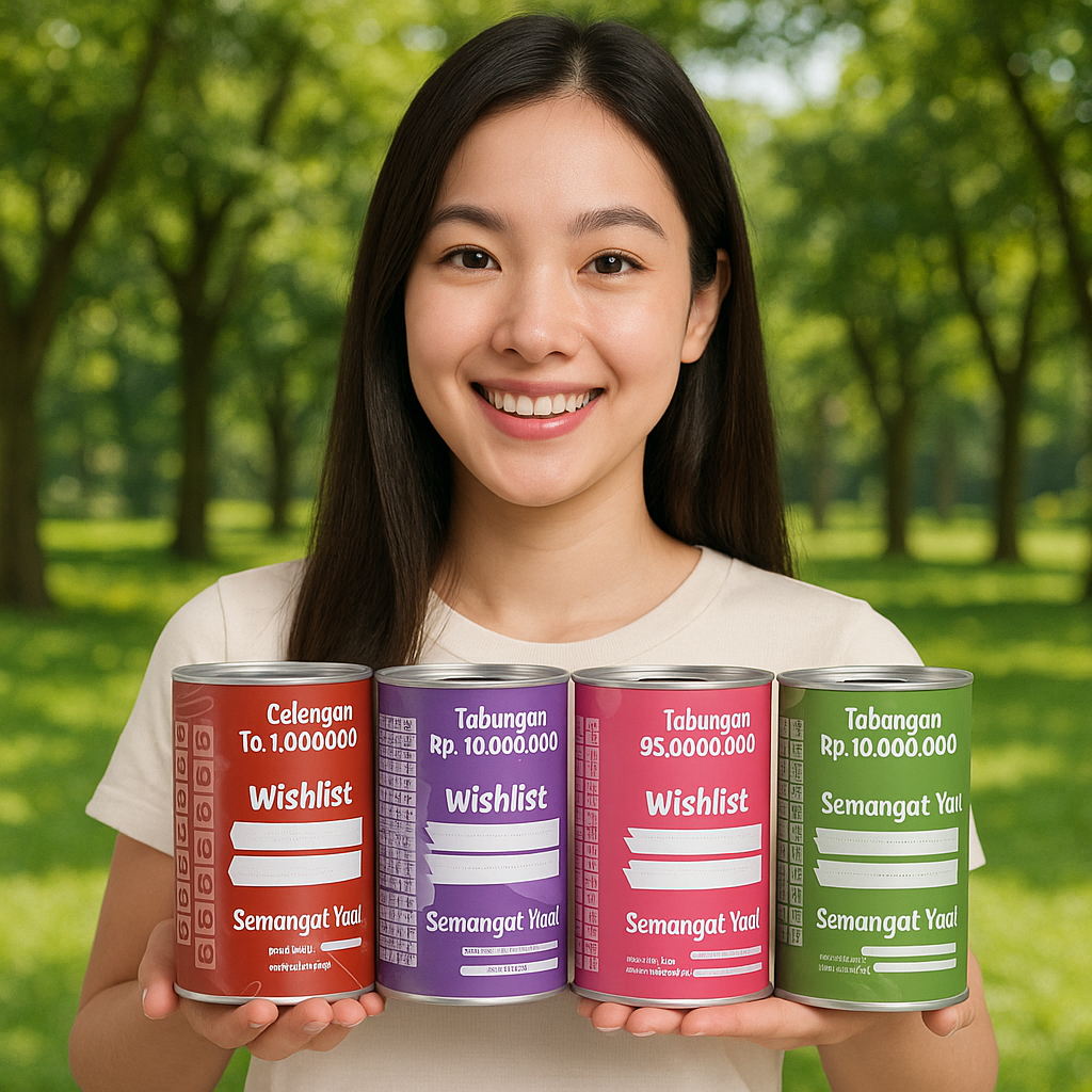 Celengan Target Viral Jumbo Permanen / Celengan Viral/ Celengan permanen / Celengan Besar