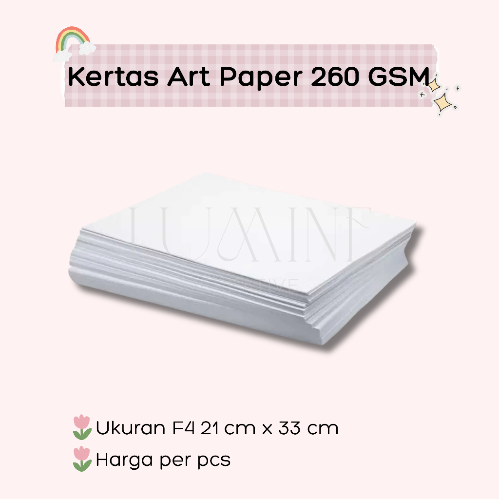 

Kertas Art Paper 260 gsm