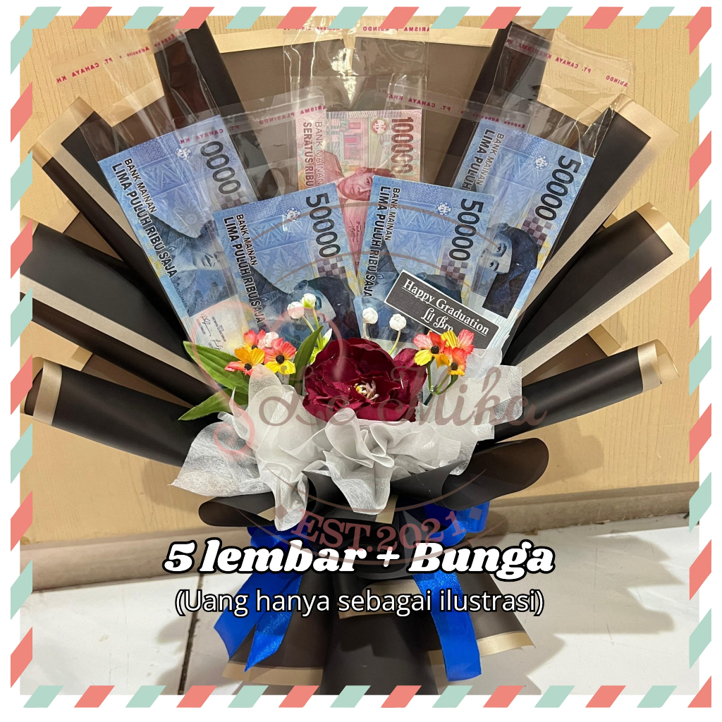 Kerangka buket uang, buket uang kosongan, buket serbaguna isi bunga snack boneka small medium large