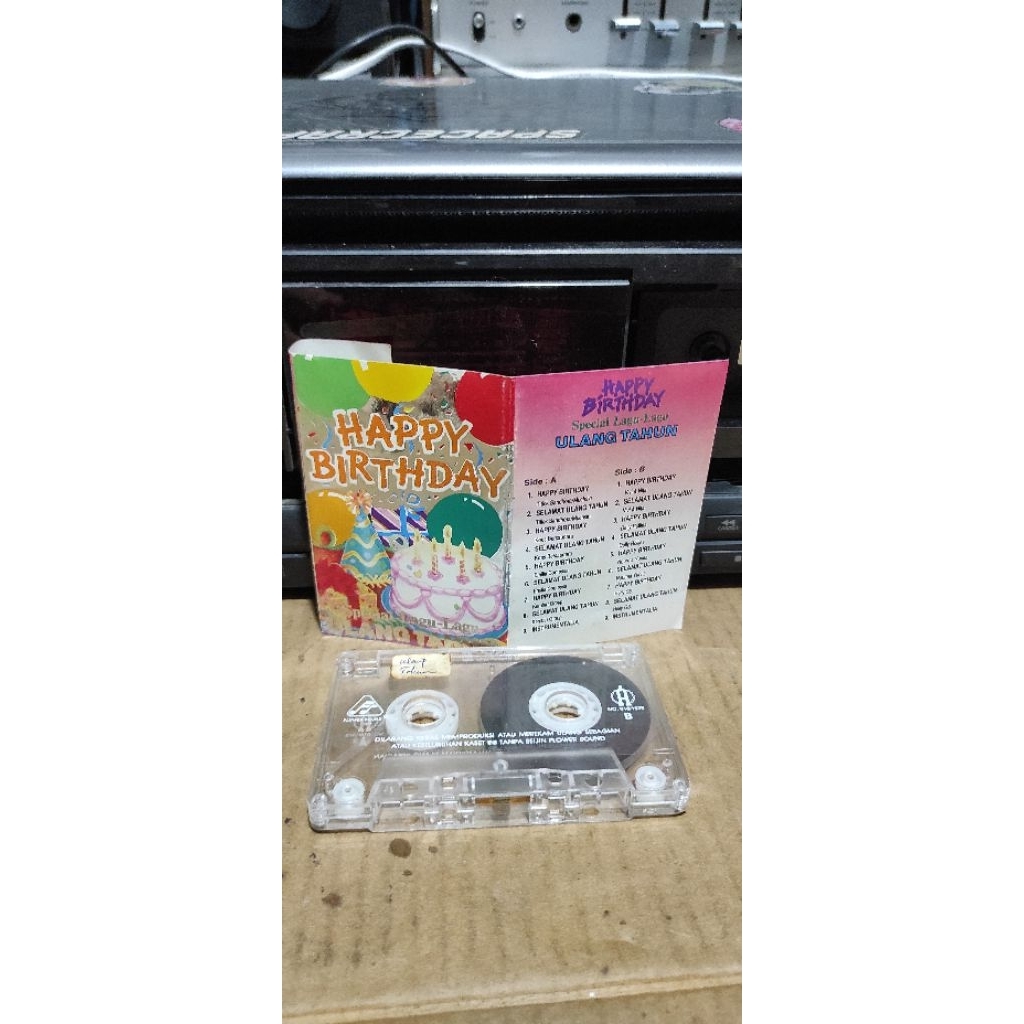 kaset pita special lagu ulang tahun