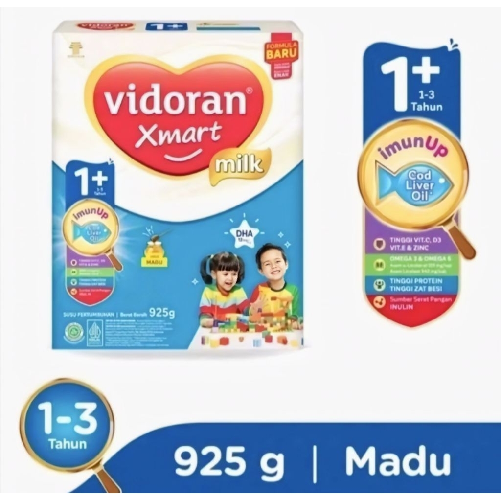 

Vidoran Xmart 1+ Vanila/Madu 925g