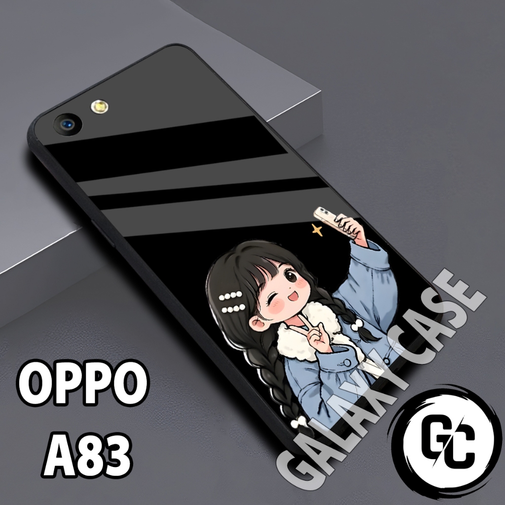Softcase glossy OPPO A83/Case OPPO A83 Cewek/case OPPO A83 glitter/casing OPPO A83/case hp OPPO A83