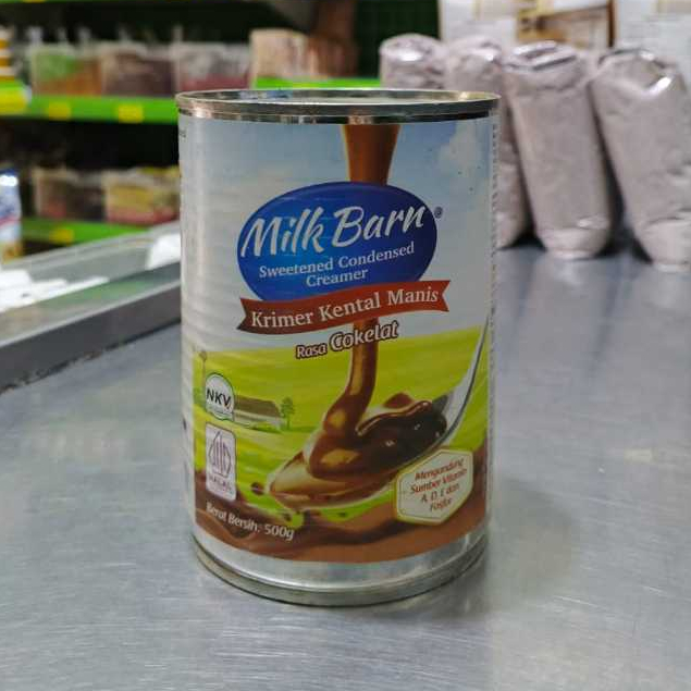 

MILK BARN KRIMER KENTAL MANIS RASA COKLAT - 500 GRAM