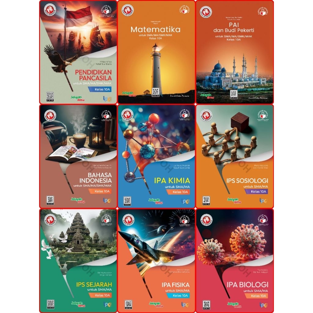 Buku Lks Pr Interaktif Asesmen SMA Kelas X, 10 Semester 1 Kurikulum Merdeka Intan Pariwara