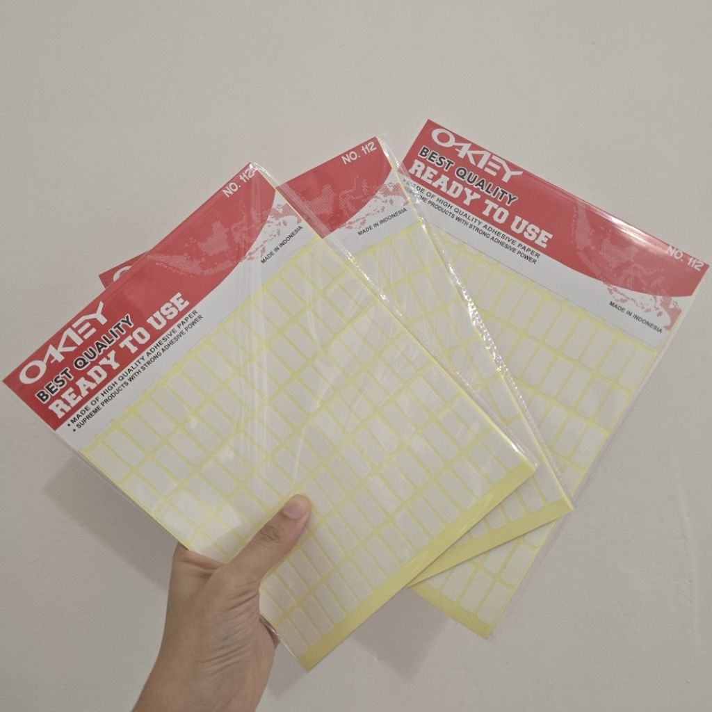 

Label Kecil No.112 Label Kecil Sticker Kecil Sticker Harga Tempelan Harga