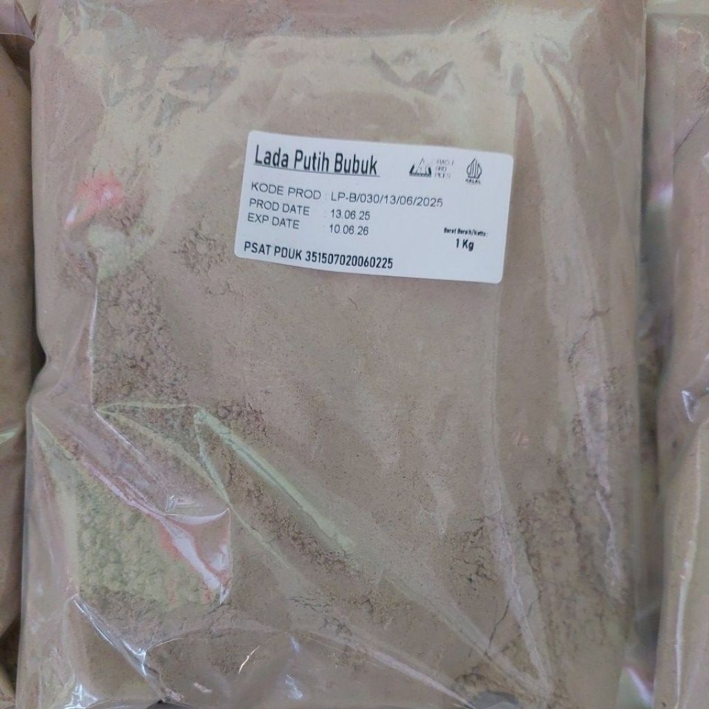 

Lada Putih bubuk 1kg