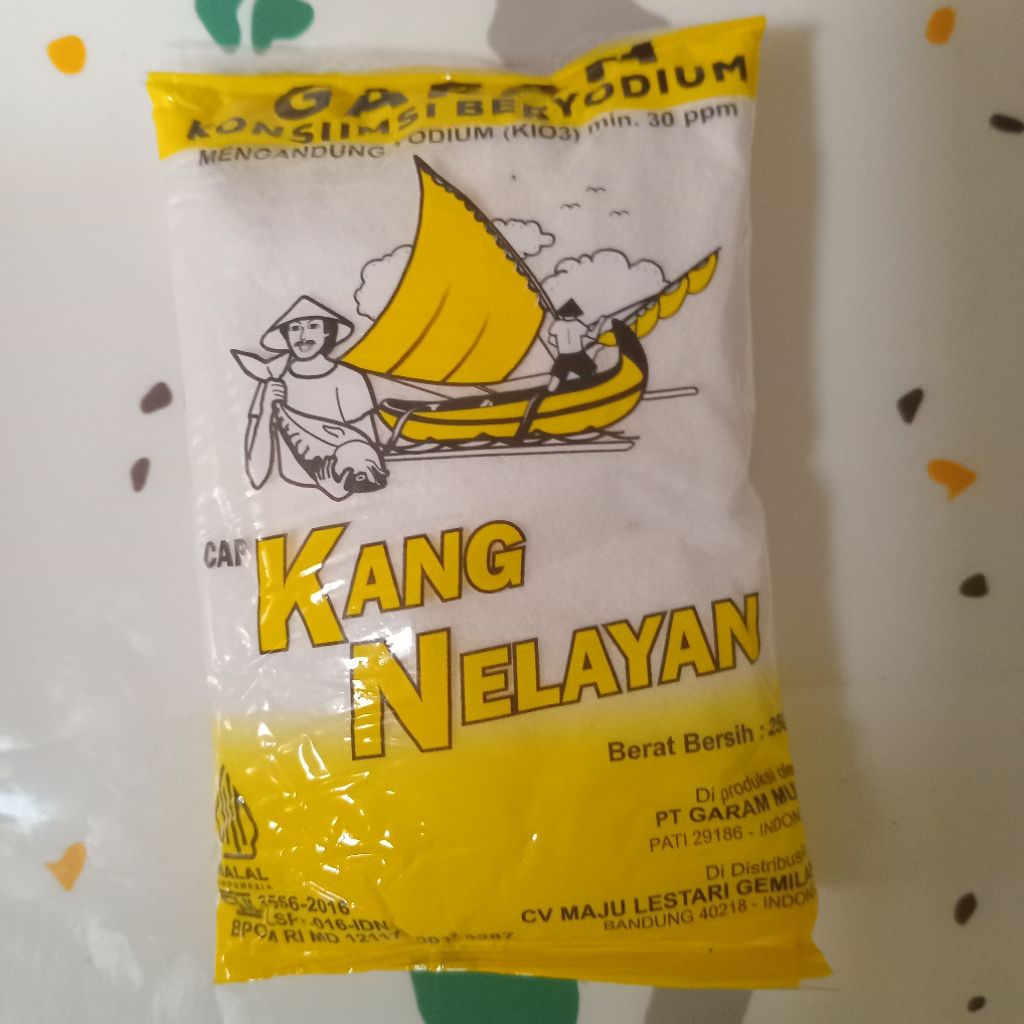 

Garam dapur/beryodium 250gr