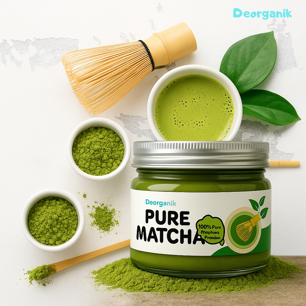 

Deorganik - Pure Matcha Powder Japanese Premium minuman kesehatan