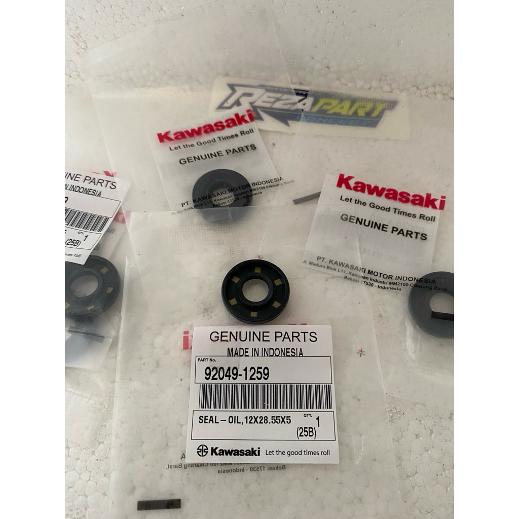 SEAL AS WATER PUMP SEAL WATER PUMP NINJA 150 NINJA R NINJA SS NINJA RR ORIGINAL 92049-1259