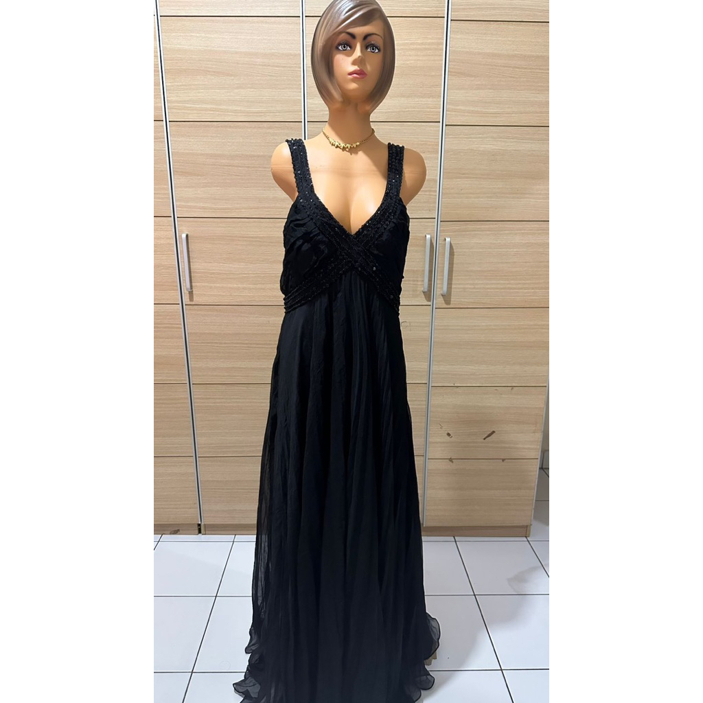 preloved pesta dress hitam