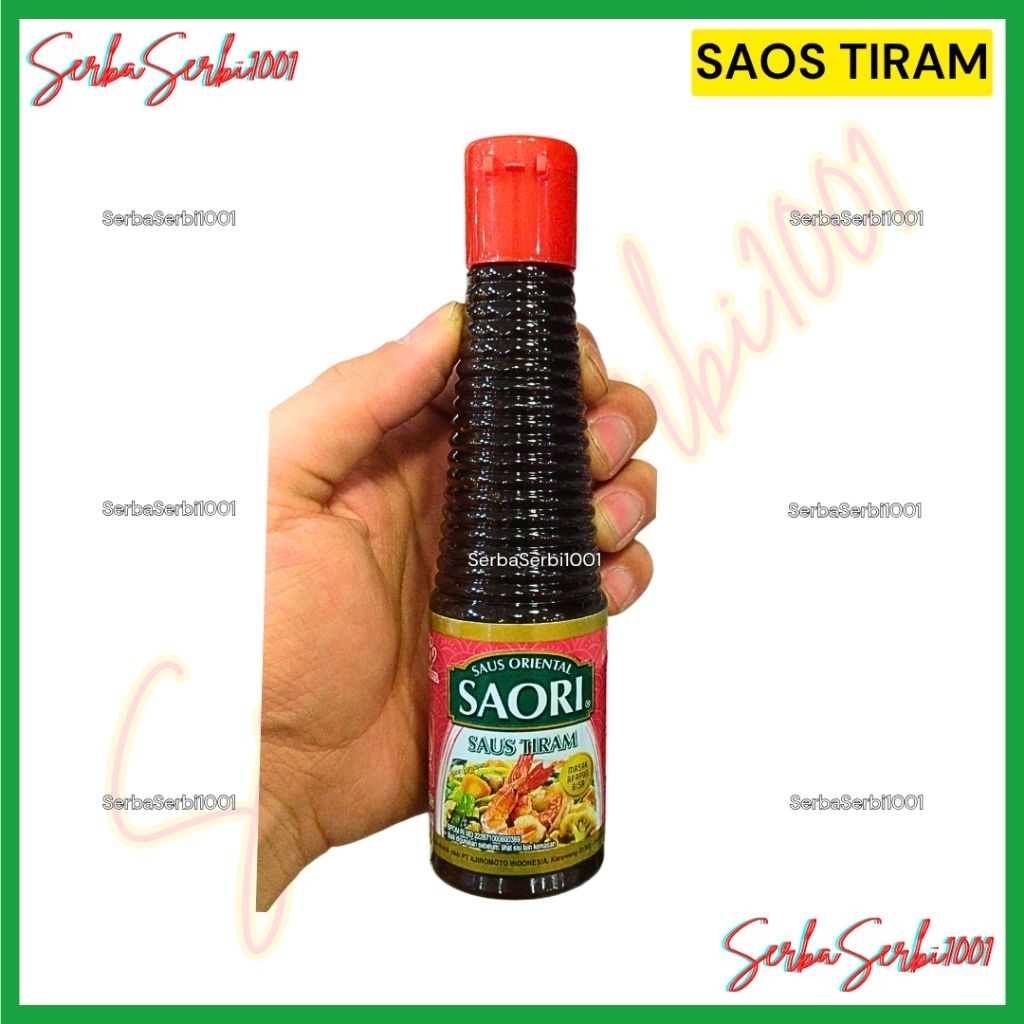 

SAOS TIRAM 133 ML / SAORI SAUS TIRAM / SAUS TERIYAKI / SAUS BULGOGI / SAUS LADA HITAM