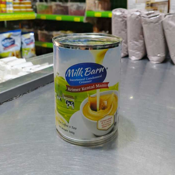 

MILK BARN KENTAL MANIS PUTIH / KRIMER KENTAL MANIS KALENG - 500 GRAM