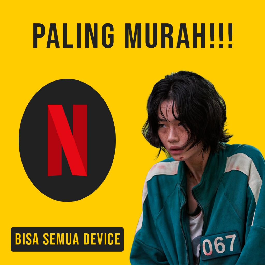 NETFLIX HARIAN 1X24 JAM FULL GARANSI ANTI LIMIT SCREEN