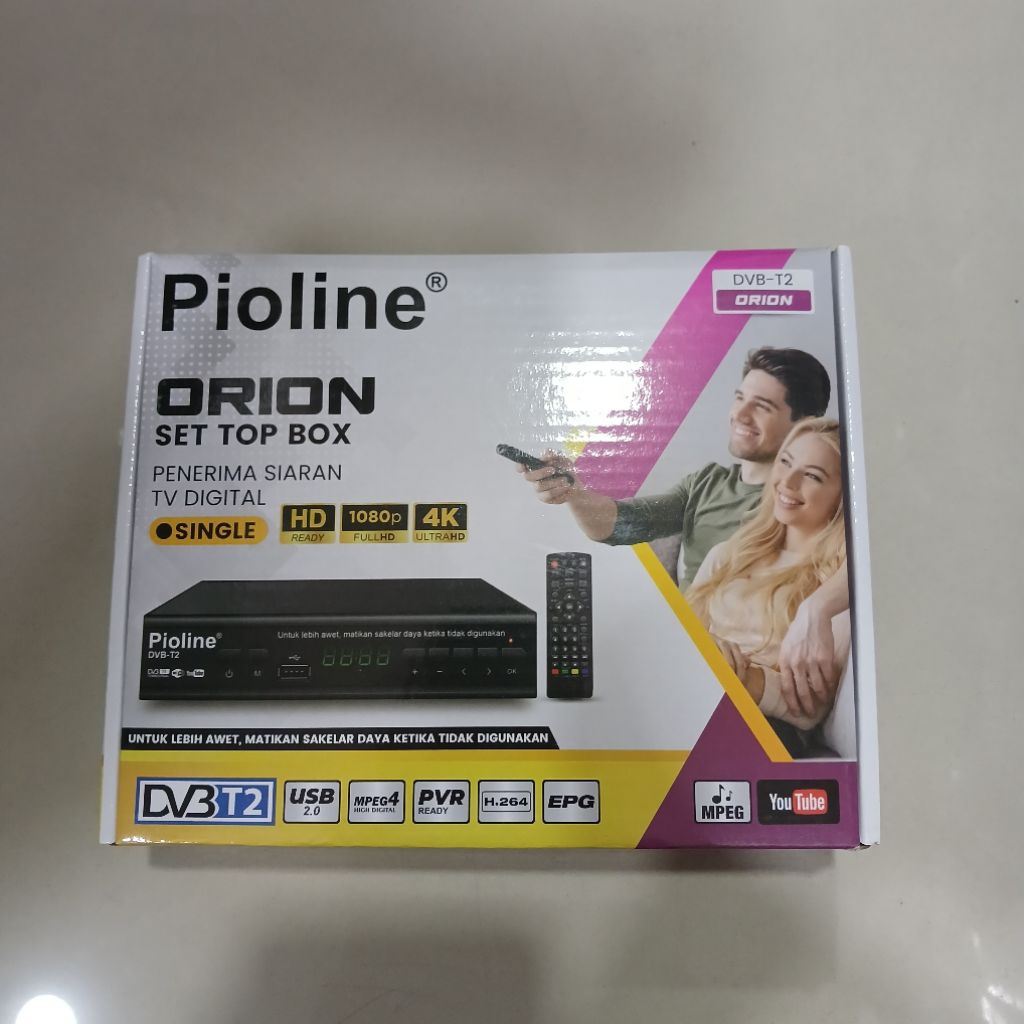 SET TOP BOX PIOLINE ORION /STB PIOLINE DVB-T2