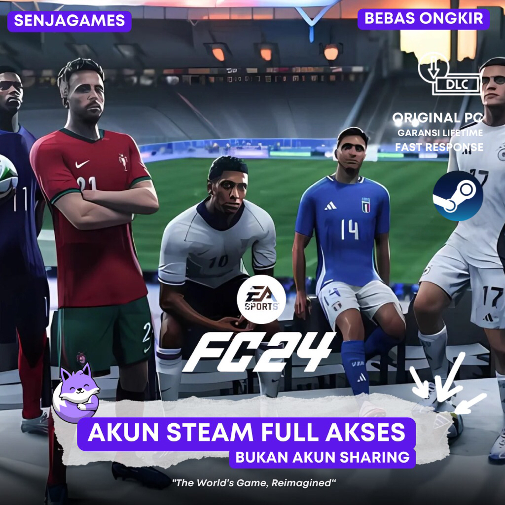 AKUN EA FC 24 / FIFA 24 / EA SPORTS FC 24 BUKAN SHARING BEBAS MAIN ONLINE DATA LENGKAP