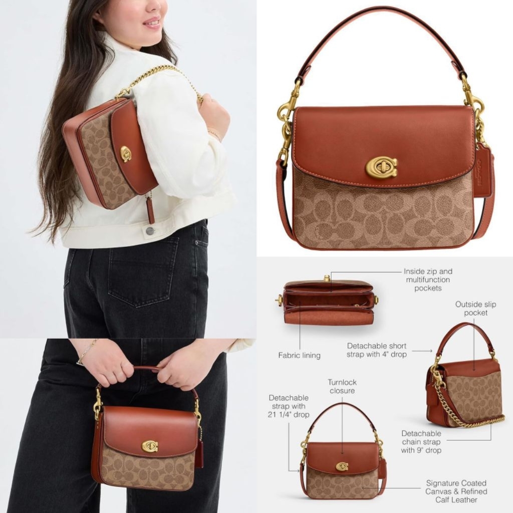 Coach cassie 19 tan caramel