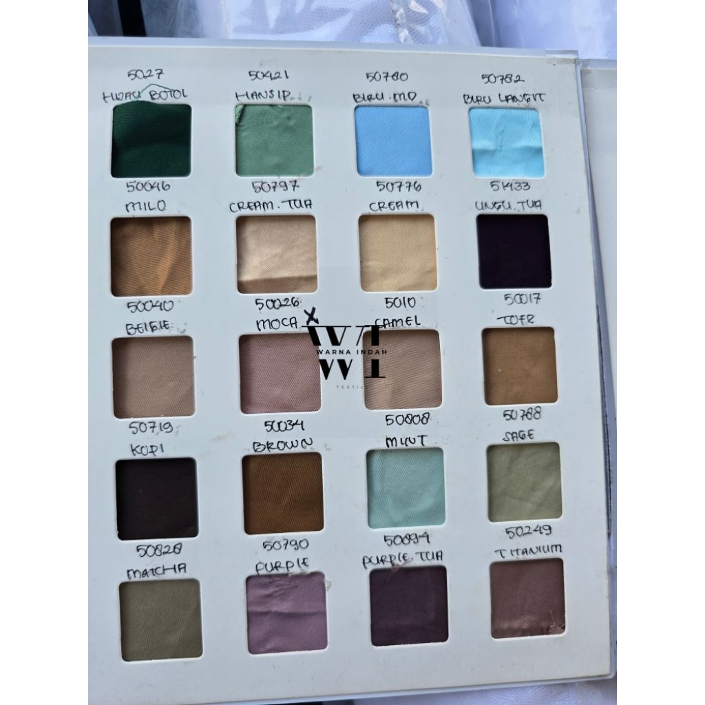 KAIN SATIN VELVET POLOS METERAN PART 2