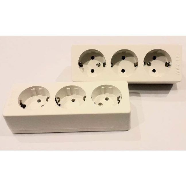 COLOKAN LISTRIK 3 LUBANG 1 PCS