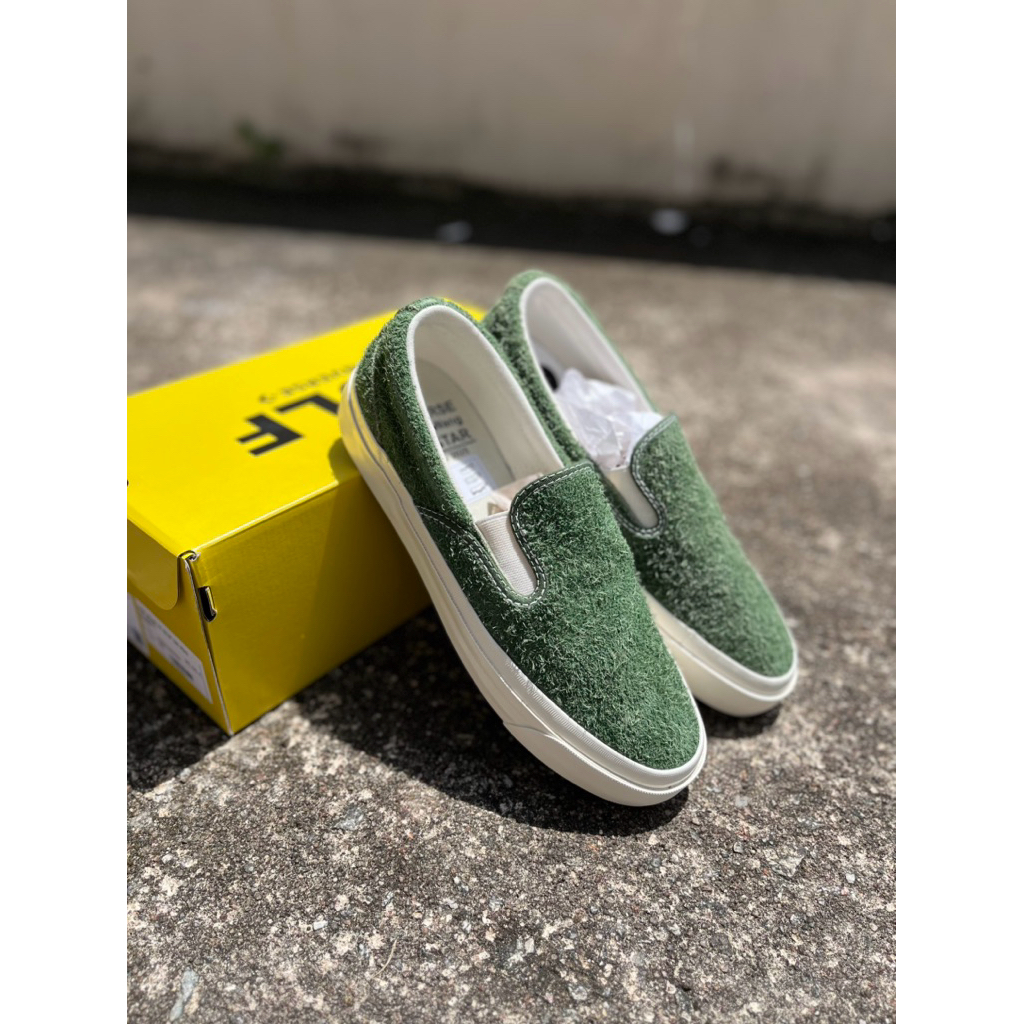CONVERSE X GOLF WANG CC SLIP ON GREEN 100% ORIGINAL