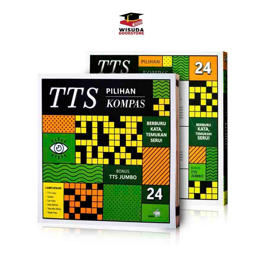 Buku TTS Kompas / TTS Pilihan Kompas Jilid 24 / Teka Teki Silang / KOMPAS - KMS