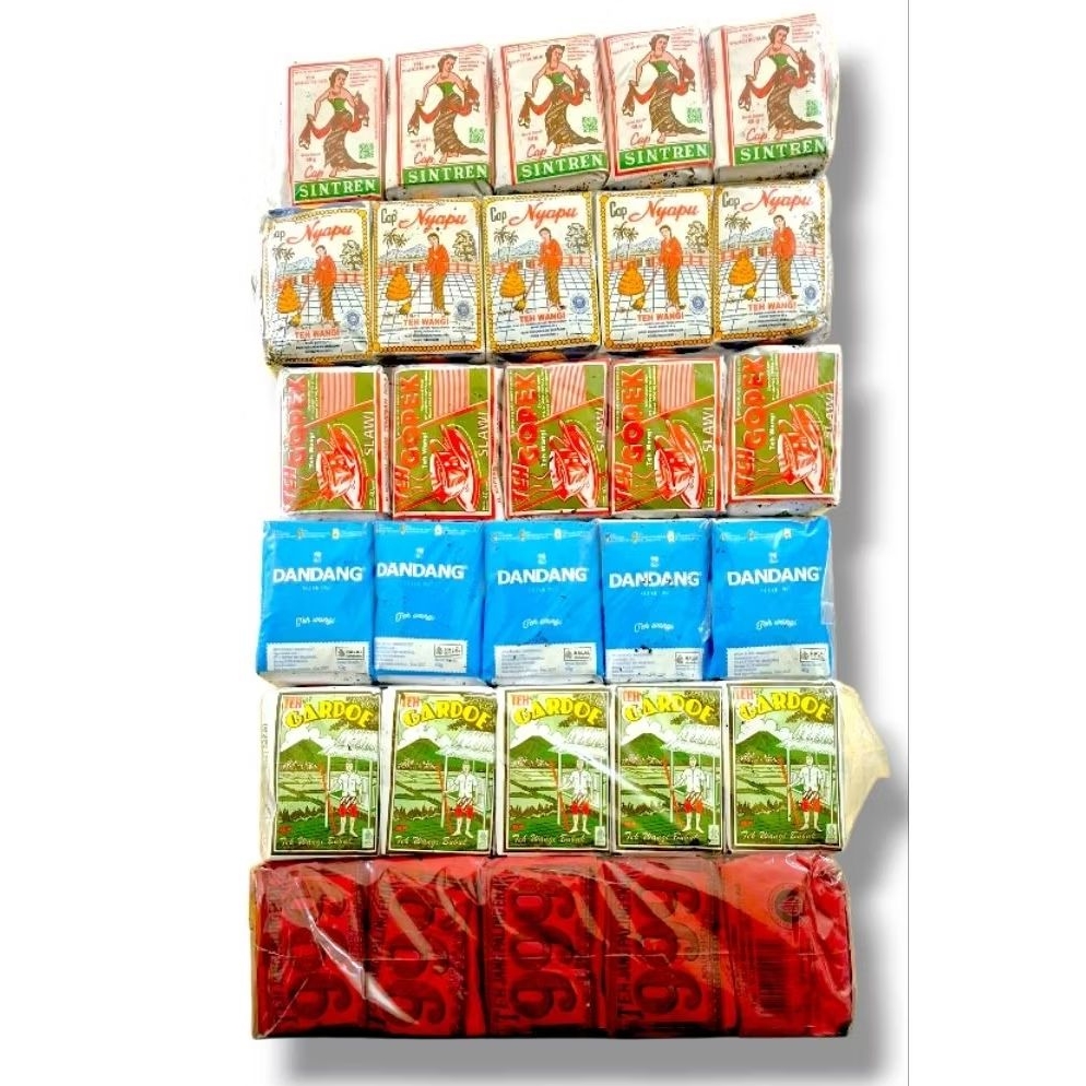 

Racikan teh sintren / nyapu / gopek / dandang / gardoe / 999 (PERSLOP)