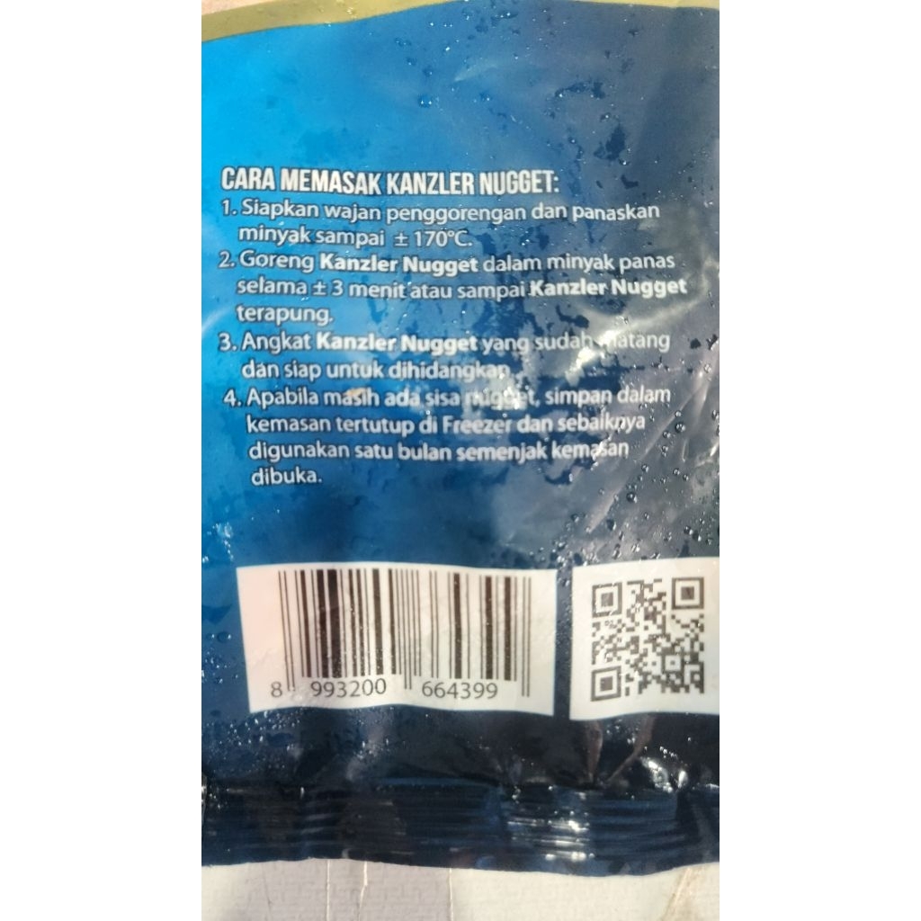 

AFGC Kanzler - Crispy Chicken Nugget 450g