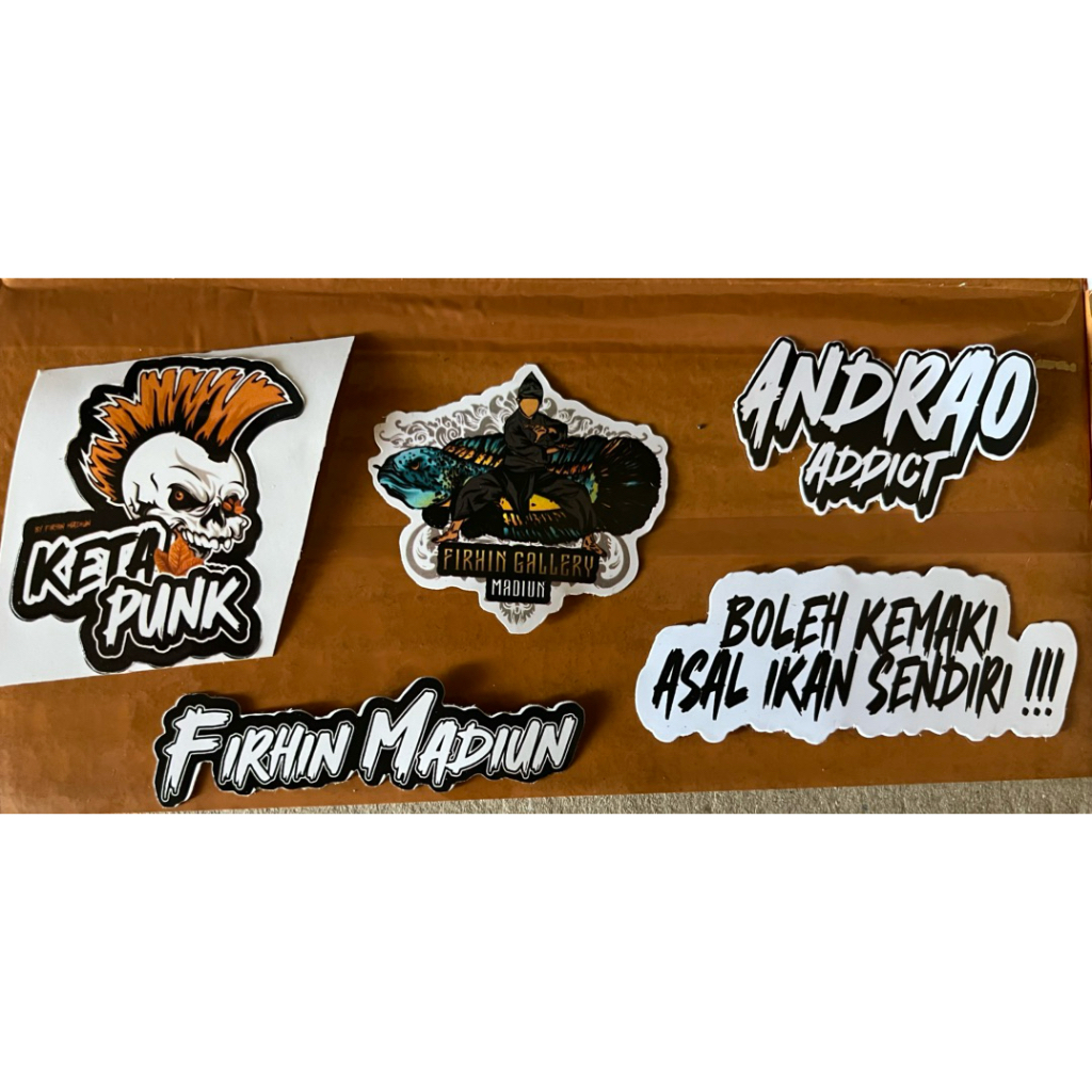 Stiker Hiasan Aquarium by FirhinMadiun