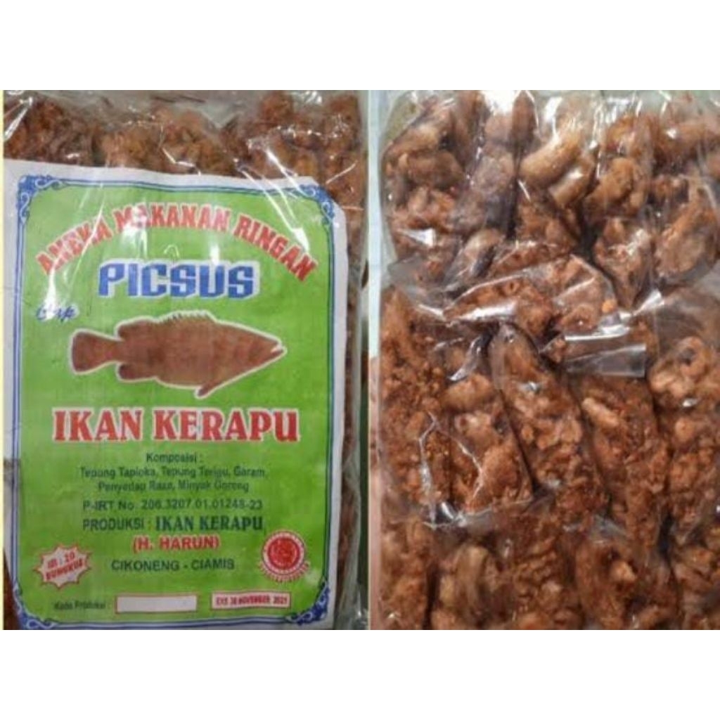

PISCUS // IKAN KERAPU // HARUN JAYA //MAKANAN RINGAN