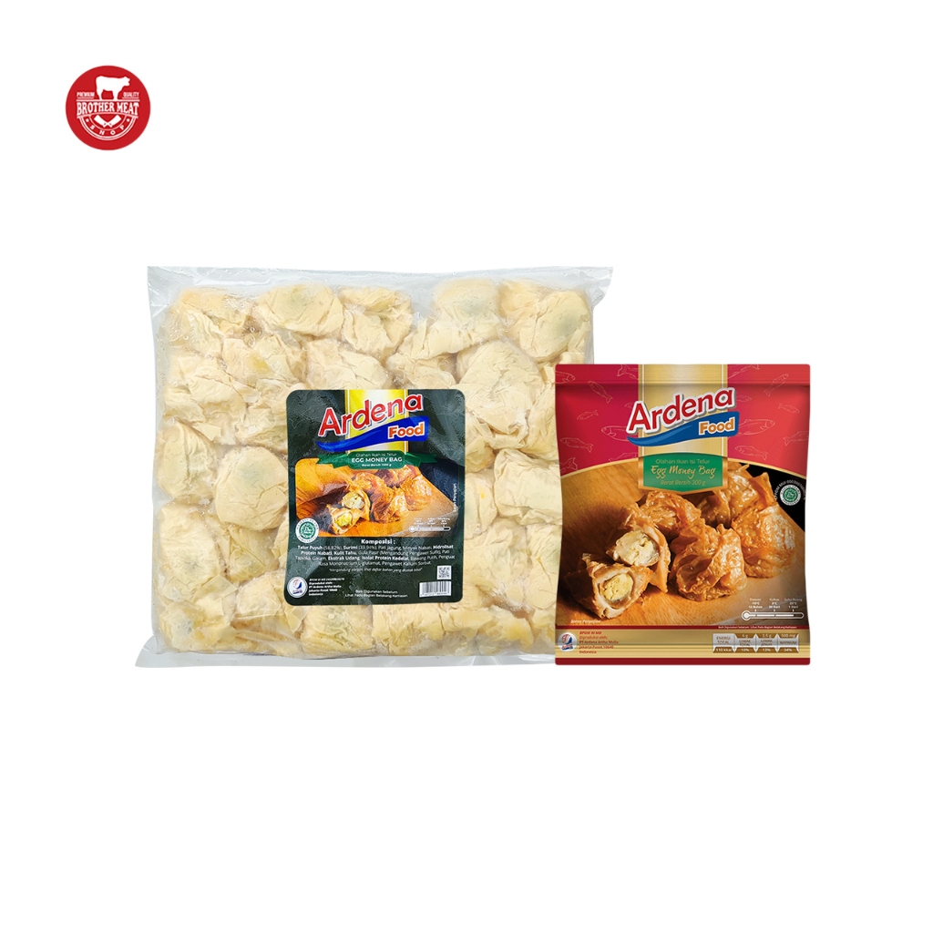 

Ardena Egg Money Bag / Olahan Ikan isi Telur Puyuh - Brothermeatshop