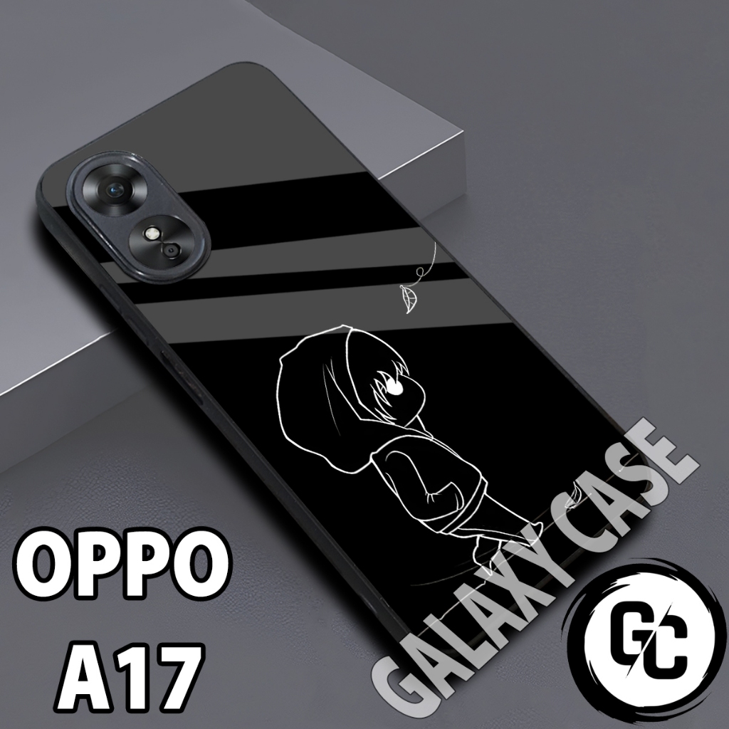 Softcase glossy OPPO A17/Case OPPO A17 COWOK/case OPPO A17glitter/casing OPPO A17/case hp OPPO A17
