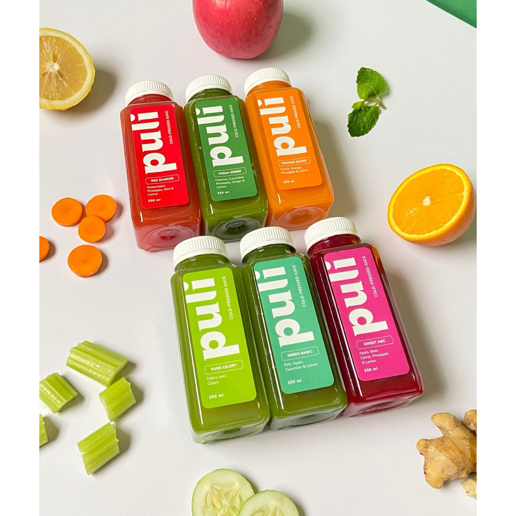 

Puli Juice - Cold Pressed Juice 260ml (Small | 8 Varian)