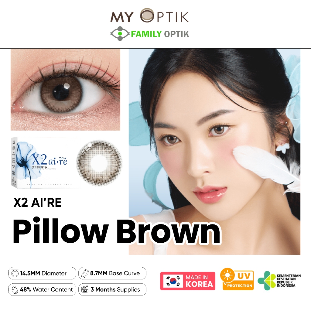 X2 AIRE Softlens - Pillow Brown