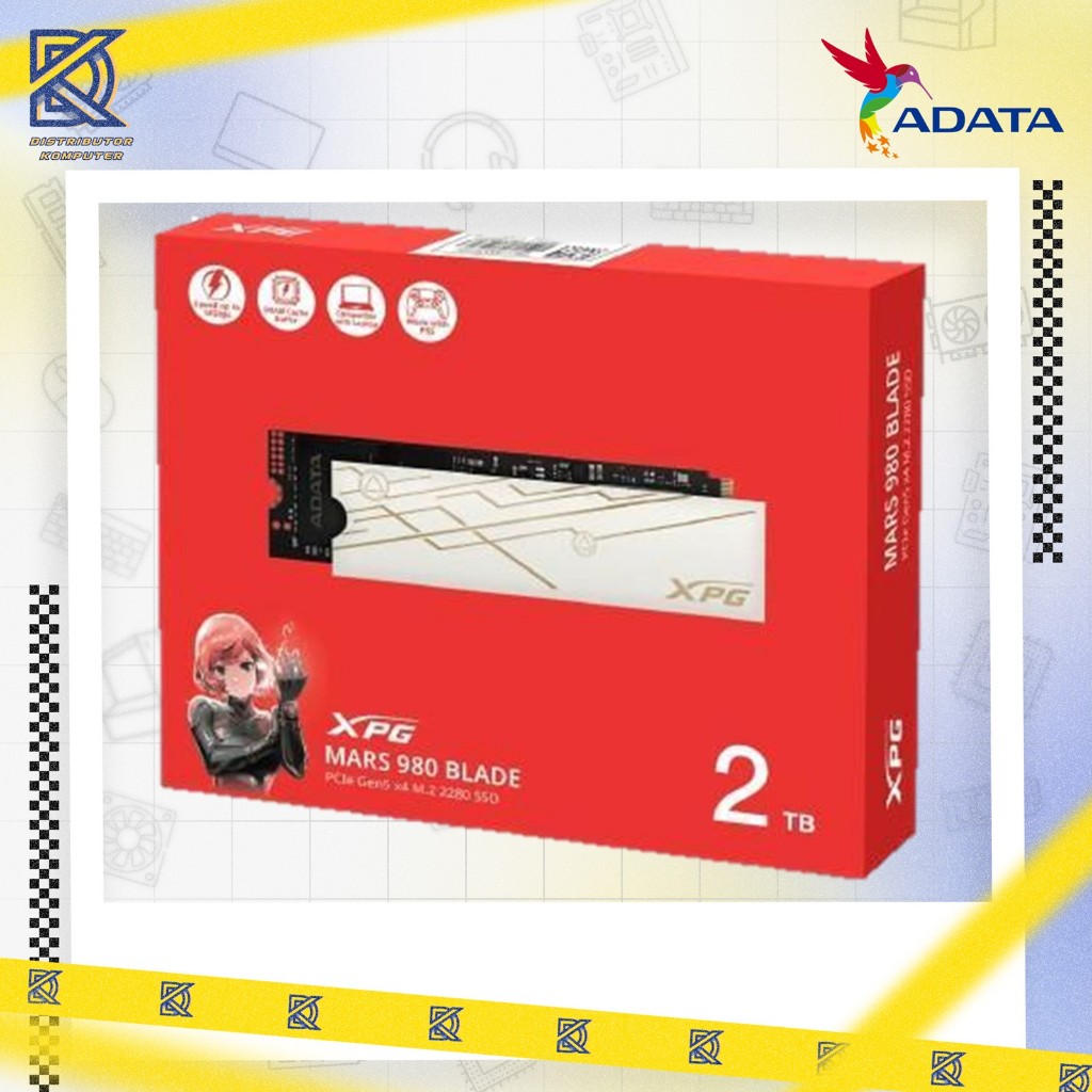 ADATA SSD XPG MARS 980 BLADE 2TB M.2 NVMe PCIE 5.0 GEN5