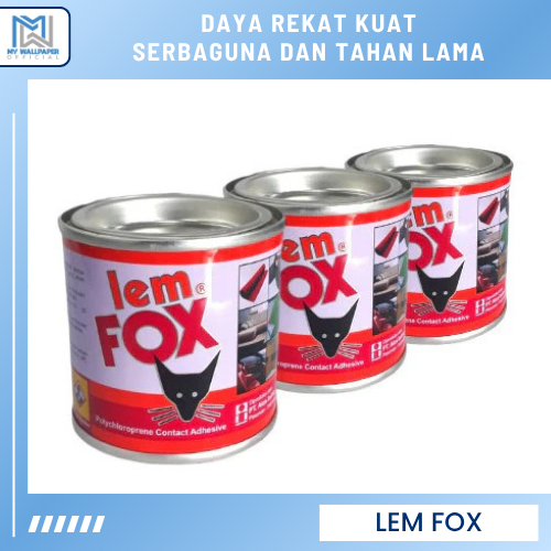 

Lem FOX 70gr Lem Perekat Sepatu Kayu Multifungsi Lem fox Kuning Kaleng Merah 70 Gram