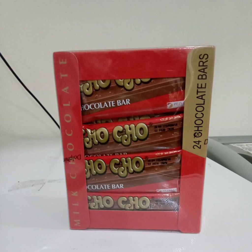 

cho cho chocolate bar 240g 24pcs @10g