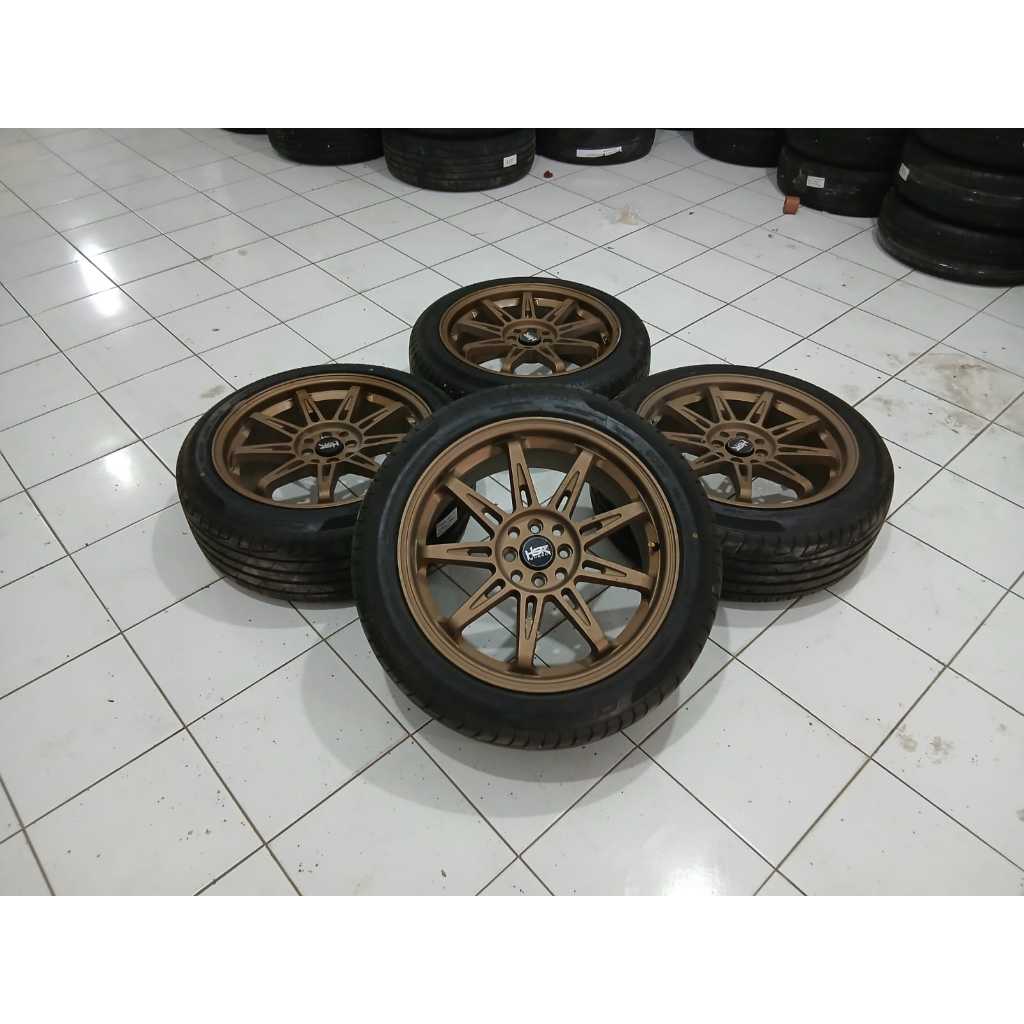 VELG TIKALA HSR 18X8 8X100/114 MBRZ + OCTA 225 50 R18