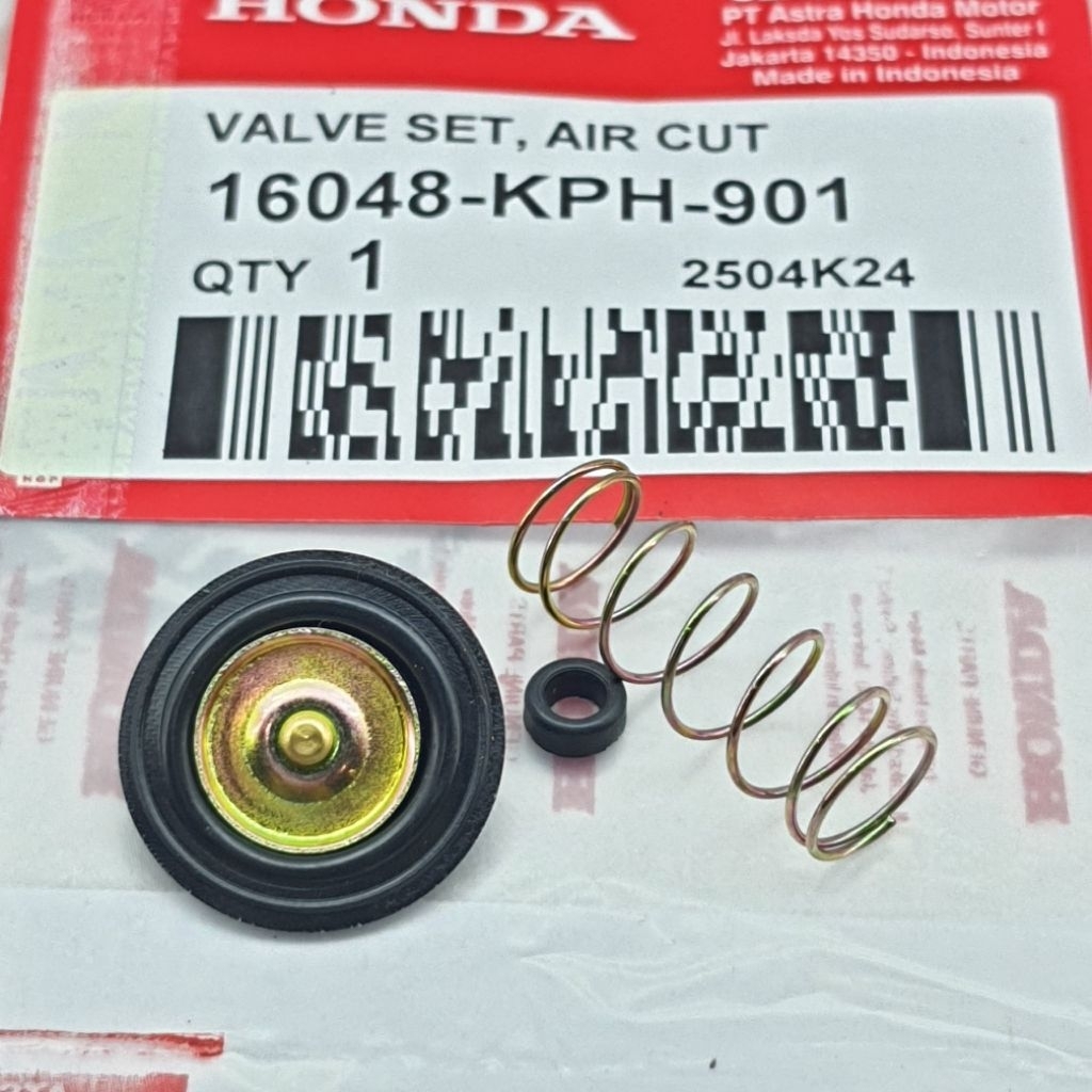 16048-KPH-901 VALVE SET AIR CUT DIAFRAGMA KARET VAKUM SUPRA