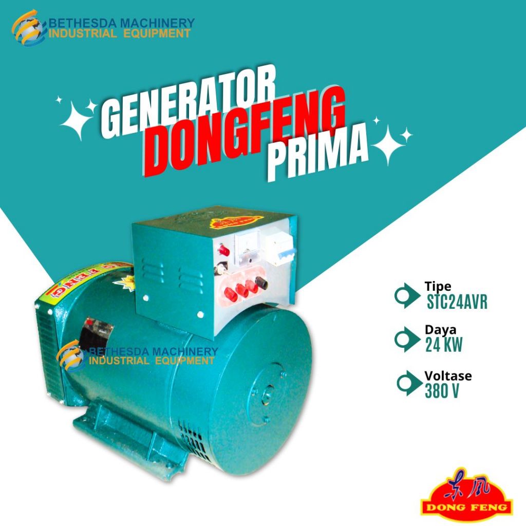 DongFeng STC 24 Avr Prima Generator Genset 3 Phase 24000 Watt