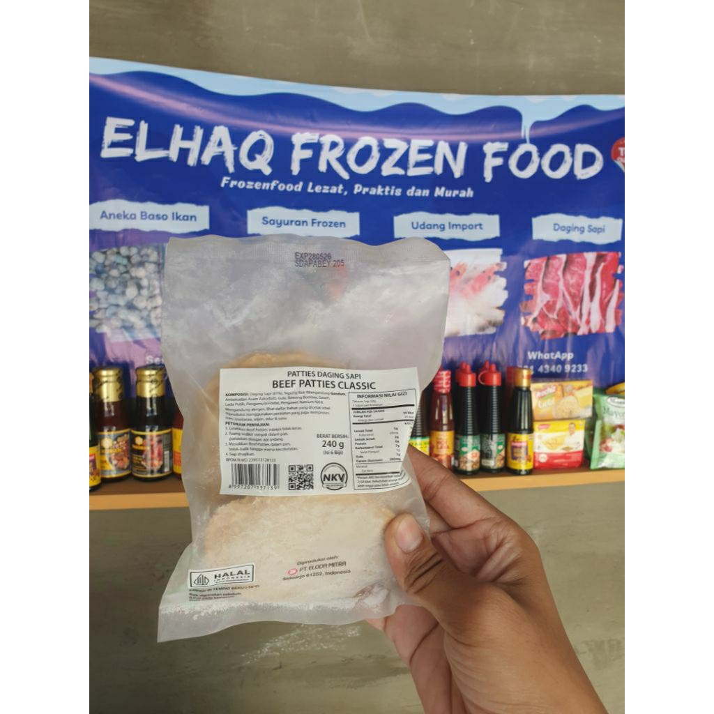 

Bernardi Beef Patties Classic (6 pcs / 240g)