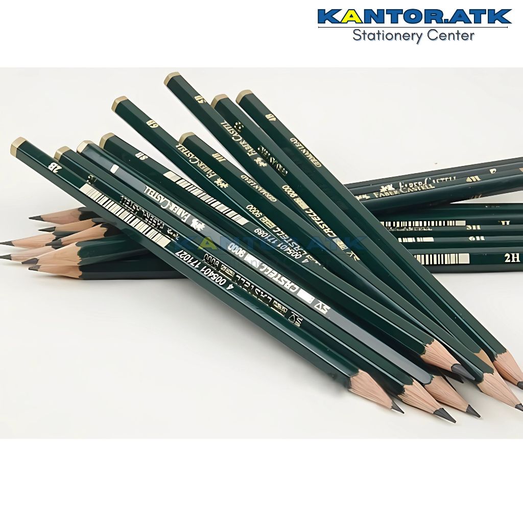 

Ay00! Pensil 2B Faber Castell (1Pack isi 12Pcs)