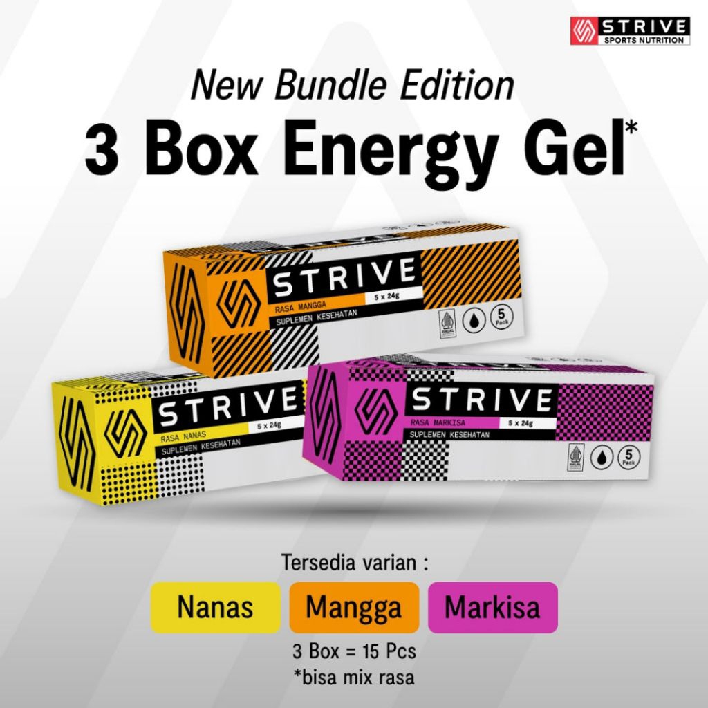 STRIVE Energy Gel Bundle Edition