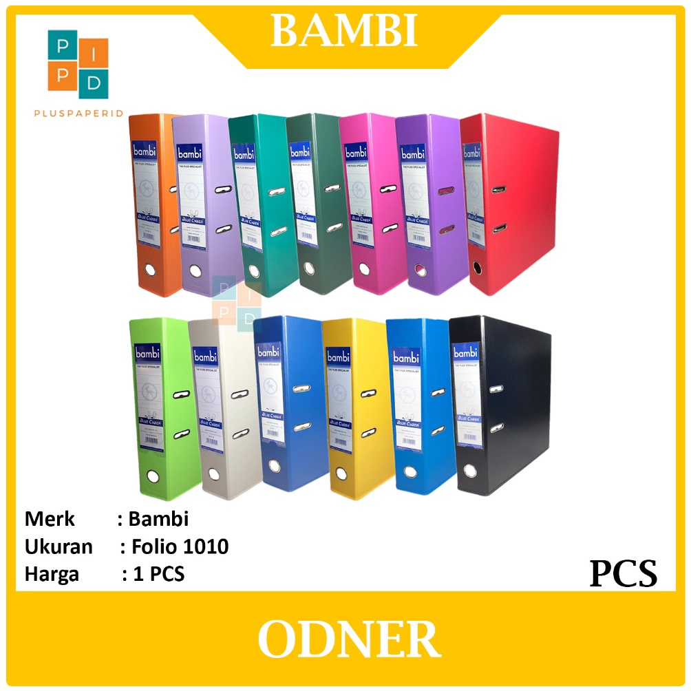

KODE I97N BAMBI Odner Tempat File Ukuran Folio 11 Warna PCS