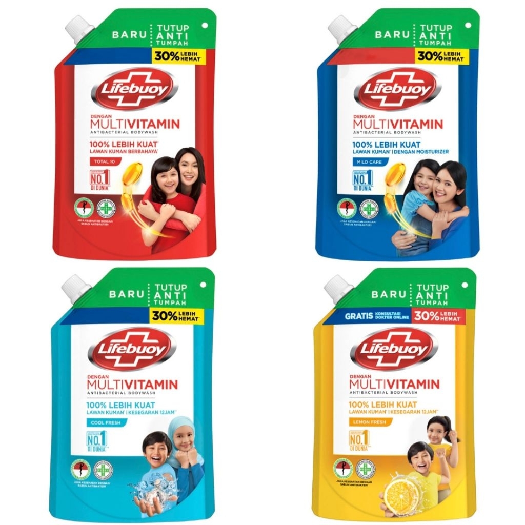 Lifebuoy Sabun Mandi Cair 400 ml