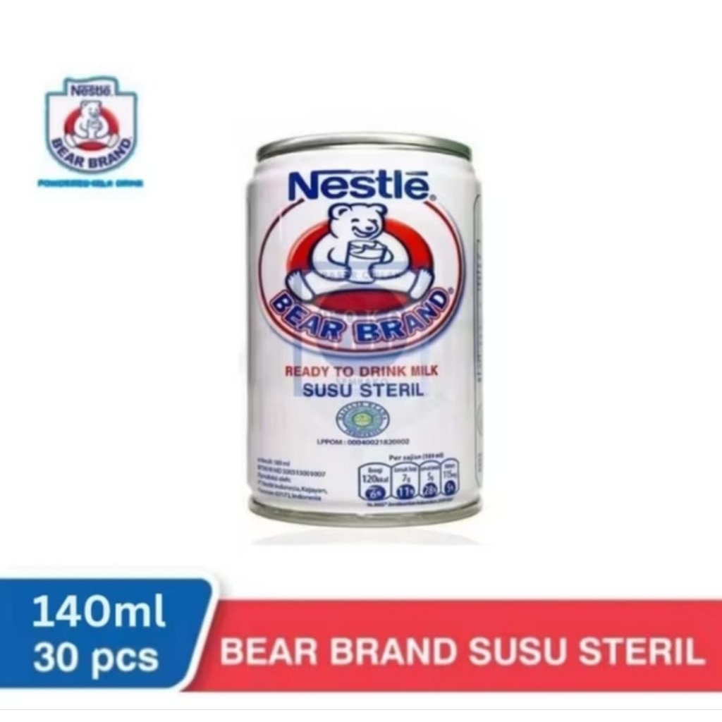 

Bear Brand KECIL 140ml 1 karton isi 30psc (INSTANT, SAMEDAY, CARGO)