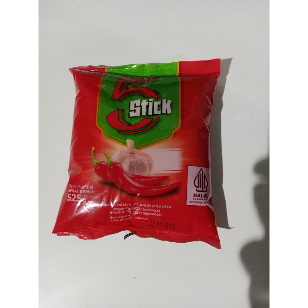 

Saus 5 stick cabe 525g
