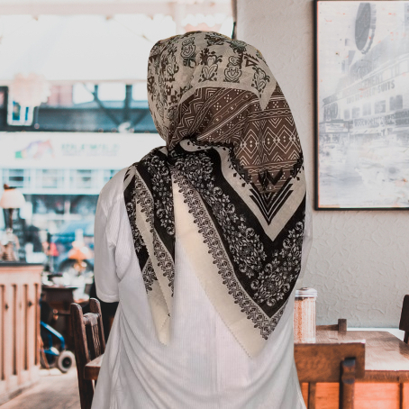 kerudung segi empat warna coksu jilbab segiempat