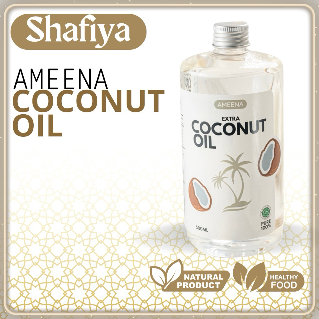 

[ BIG ] Pure Extra Coconut Oil 500ml - Ameena Minyak Kelapa Murni 100%