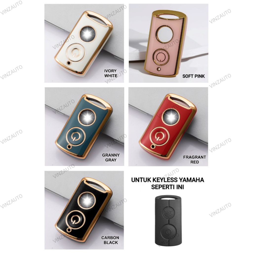 Premium Case Cover Remote Keyless NMAX LEXI AEROX FILANO FAZZIO FREEGO Bahan TPU HIGH QUALITY