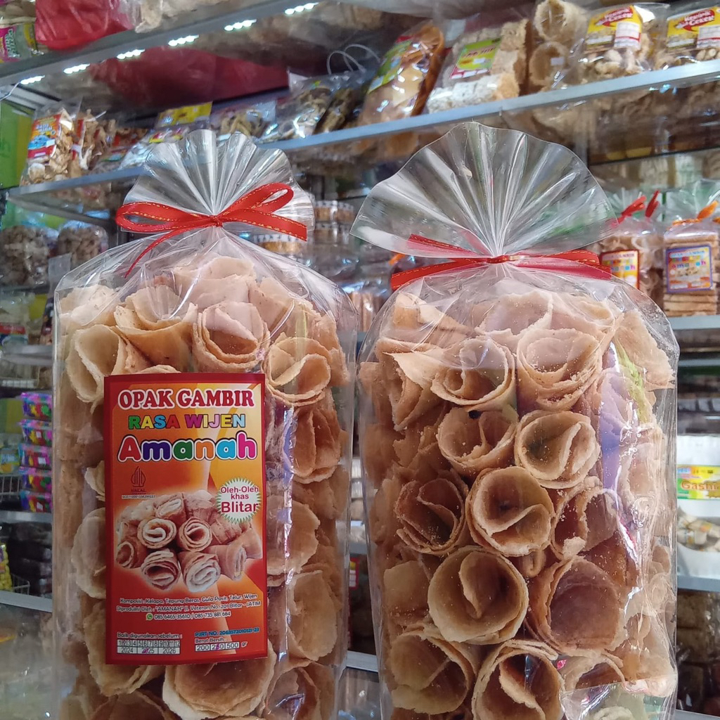 

OPAK GAMBIR KETAN WIJEN KHAS BLITAR OPAK GAMBIR AMANAH KEMASAN 250GR OLEH - OLEH KHAS BLITAR