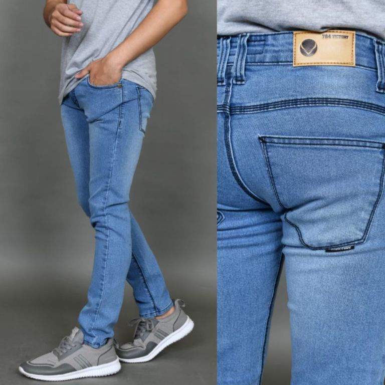 KODE G59X 85 DENIM Celana Jeans Panjang Pria Slim Fit Skinny Strecht  Celana Jeans  Celana Pria  Cel